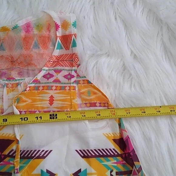 NWOT Oatt USA Layered Tiered Tank Top - Picture 12 of 13